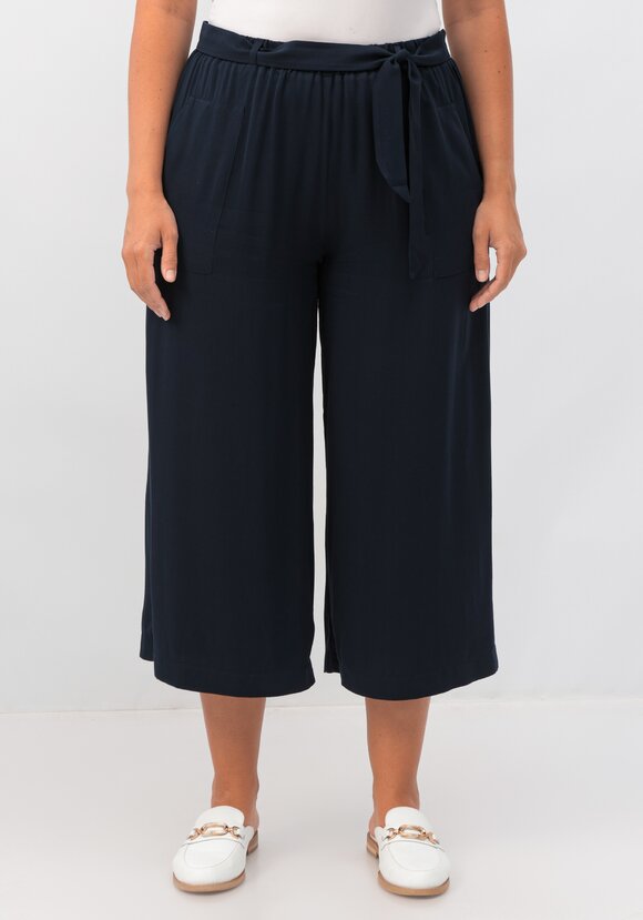 Брюки-кюлоты с накладными карманами шир.  580, рис. 4