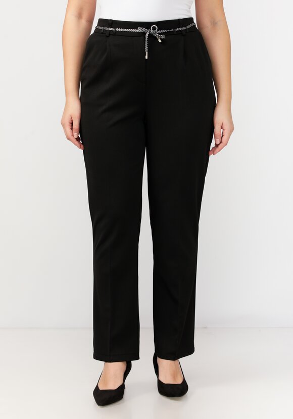 Брюки прямые со шнурком шир.  580, рис. 4