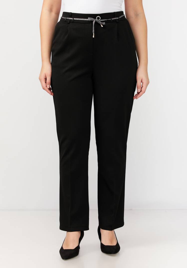 Брюки прямые со шнурком шир.  750, рис. 4