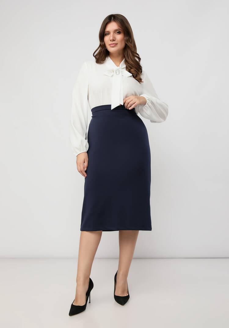 Юбка классическая прямая шир.  750, рис. 14