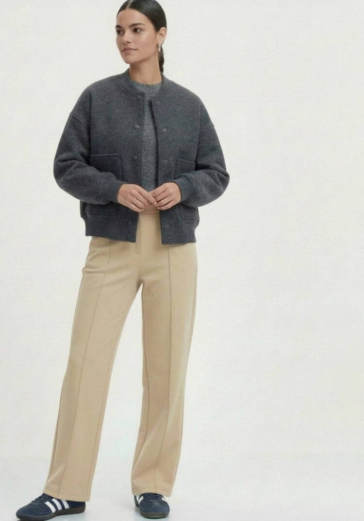 Брюки прямые cо стрелками шир.  750, рис. 22