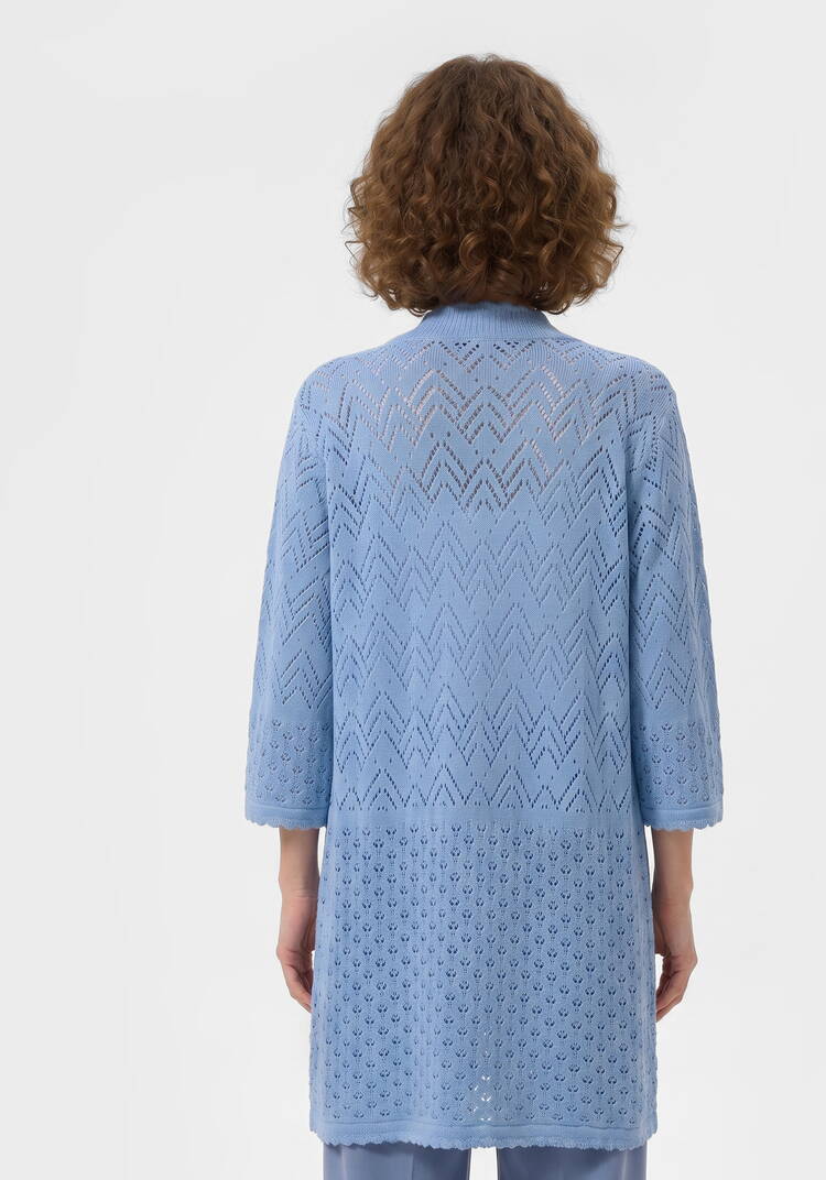 Кардиган Нежный ажур шир.  750, рис. 13