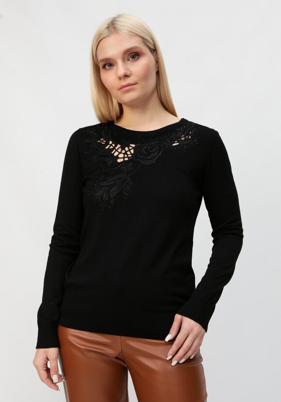 Блуза Цветочное ожерелье шир.  580, рис. 1