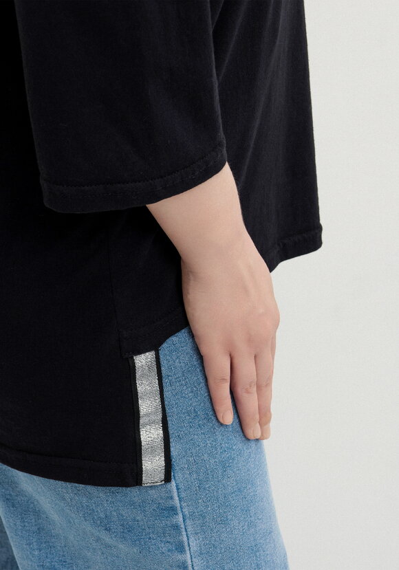 Туника с принтом на груди шир.  580, рис. 15