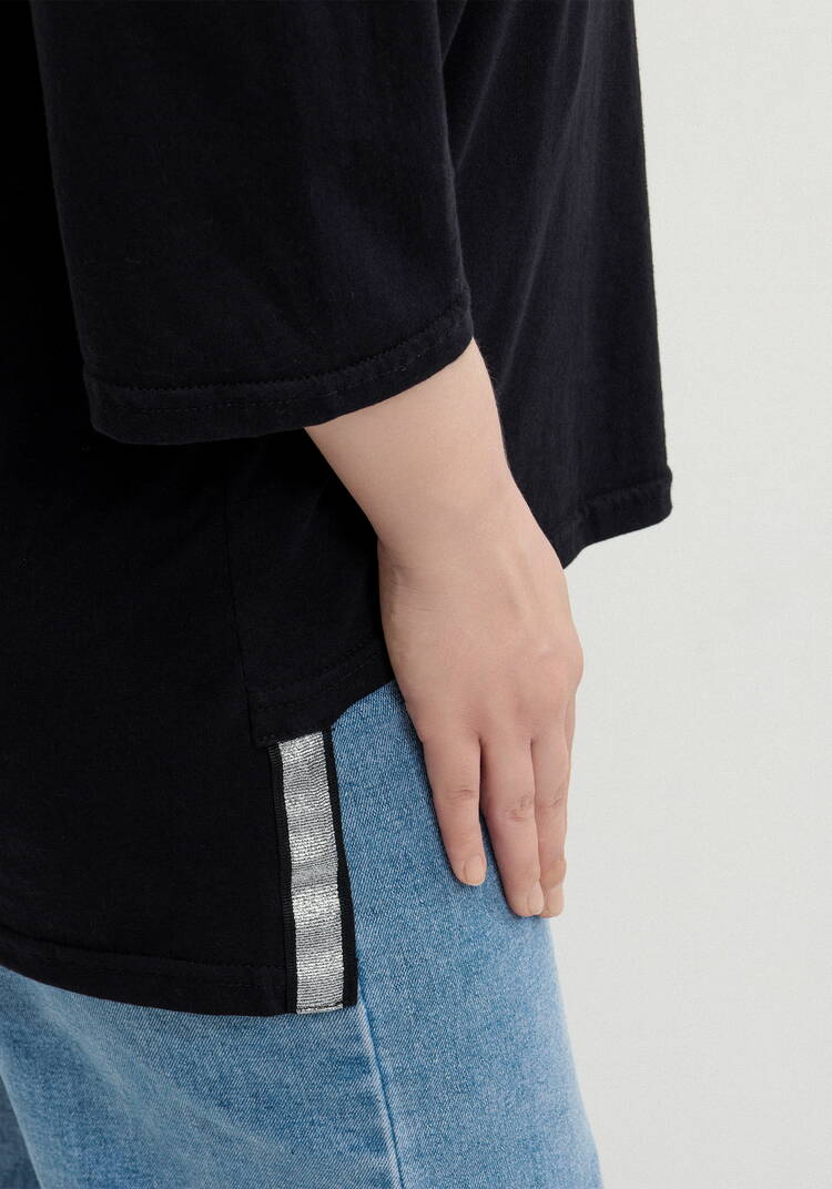 Туника с принтом на груди шир.  750, рис. 15