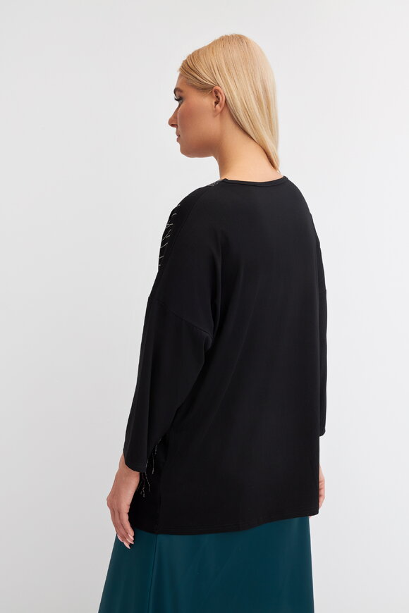 Блуза Изящные линии шир.  580, рис. 3