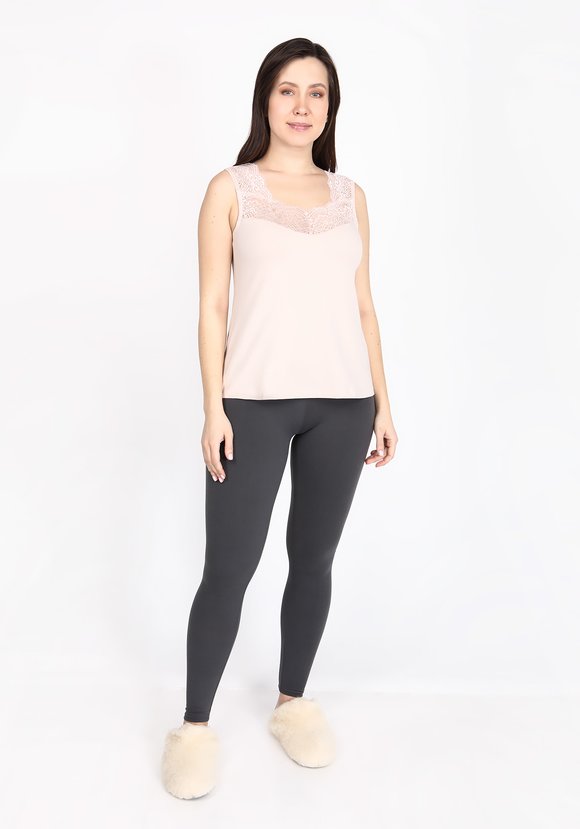 Хлопковая женская маечка Лянжери шир.  580, рис. 1