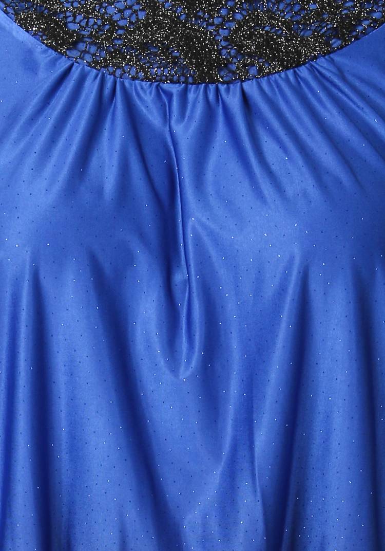 Платье с ажурной отделкой и блестками шир.  750, рис. 12