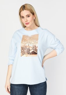 Лонгслив с термоаппликацией