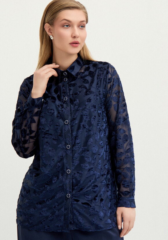 Блуза Мелaния шир.  580, рис. 17