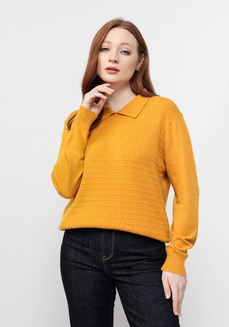 Джемпер-поло Алетта шир.  750, рис. 46