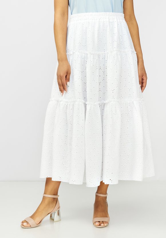 Юбка с воланами из шитья шир.  580, рис. 4