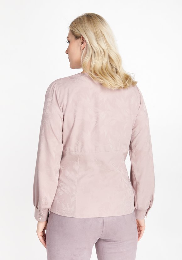 Блузка длинный рукав с утяжкой по талии шир.  580, рис. 3