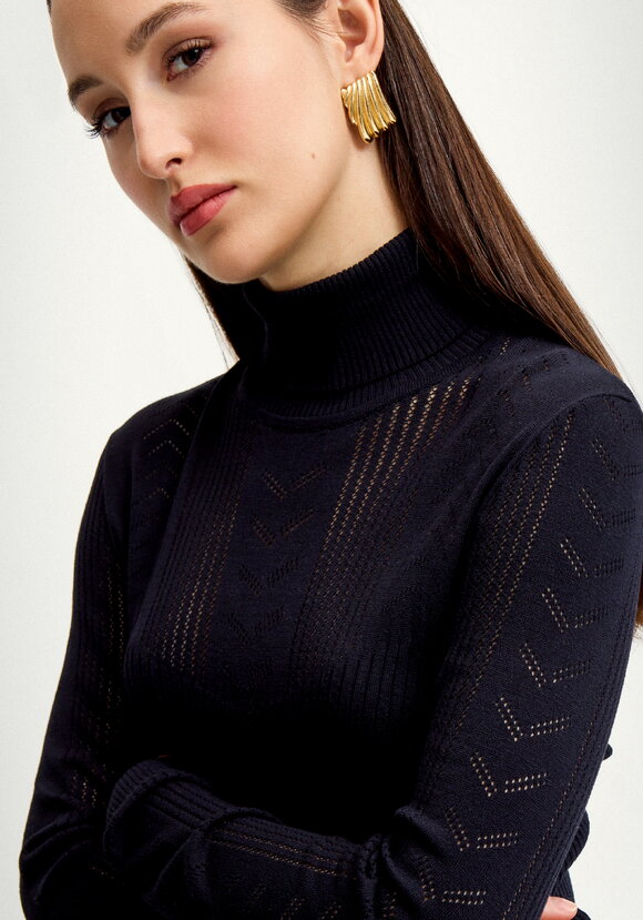 Водолазка из вискозы с узором шир.  580, рис. 6