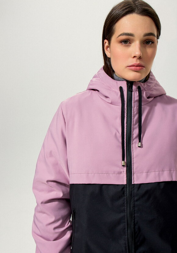 Куртка с капюшоном на молнии шир.  580, рис. 5