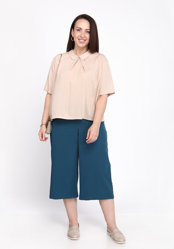 Блуза с воротничком шир.  580, рис. 3