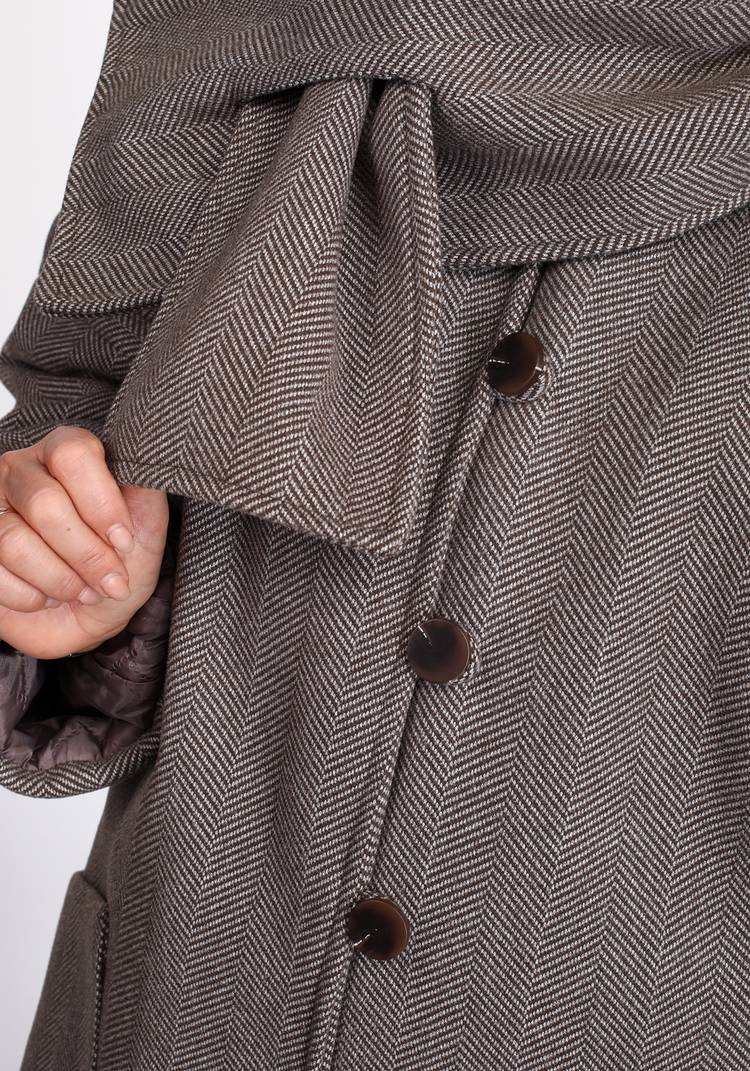 Пальто утепленное на синтепоне шир.  750, рис. 7