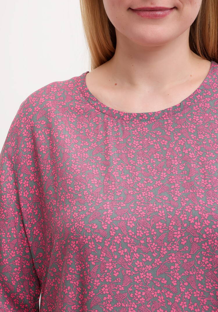 Платье свободное с короткими рукавами шир.  750, рис. 11