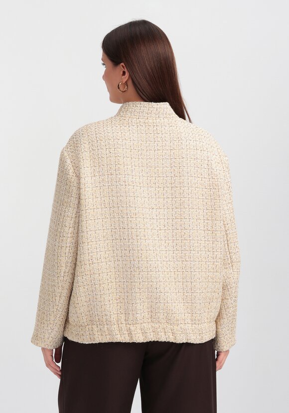 Твидовый бомбер шир.  580, рис. 3