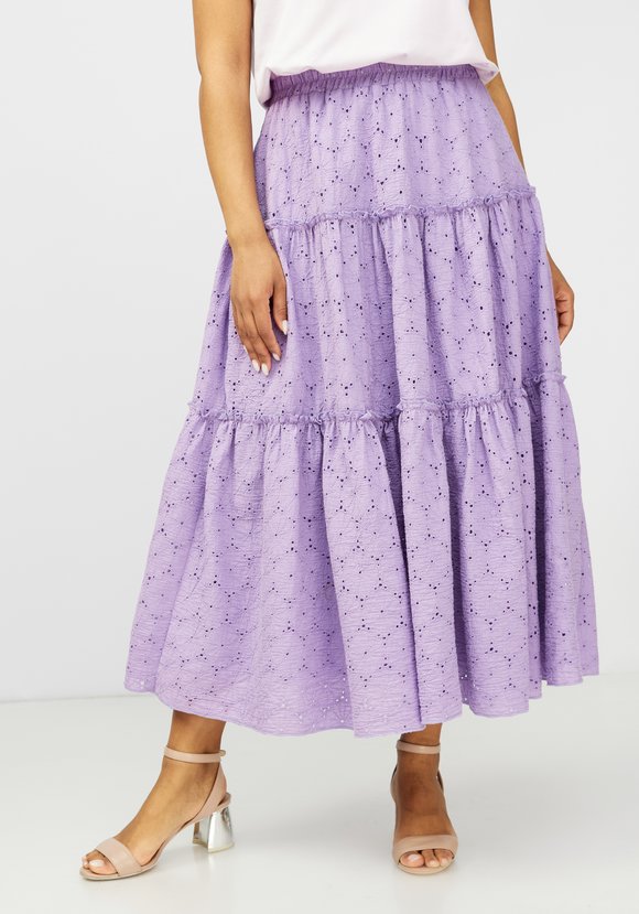 Юбка с воланами из шитья шир.  580, рис. 6