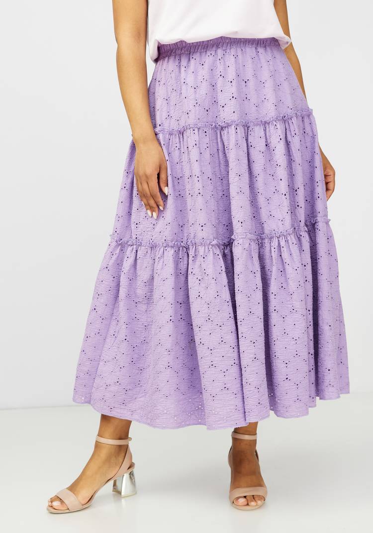 Юбка с воланами из шитья шир.  750, рис. 6