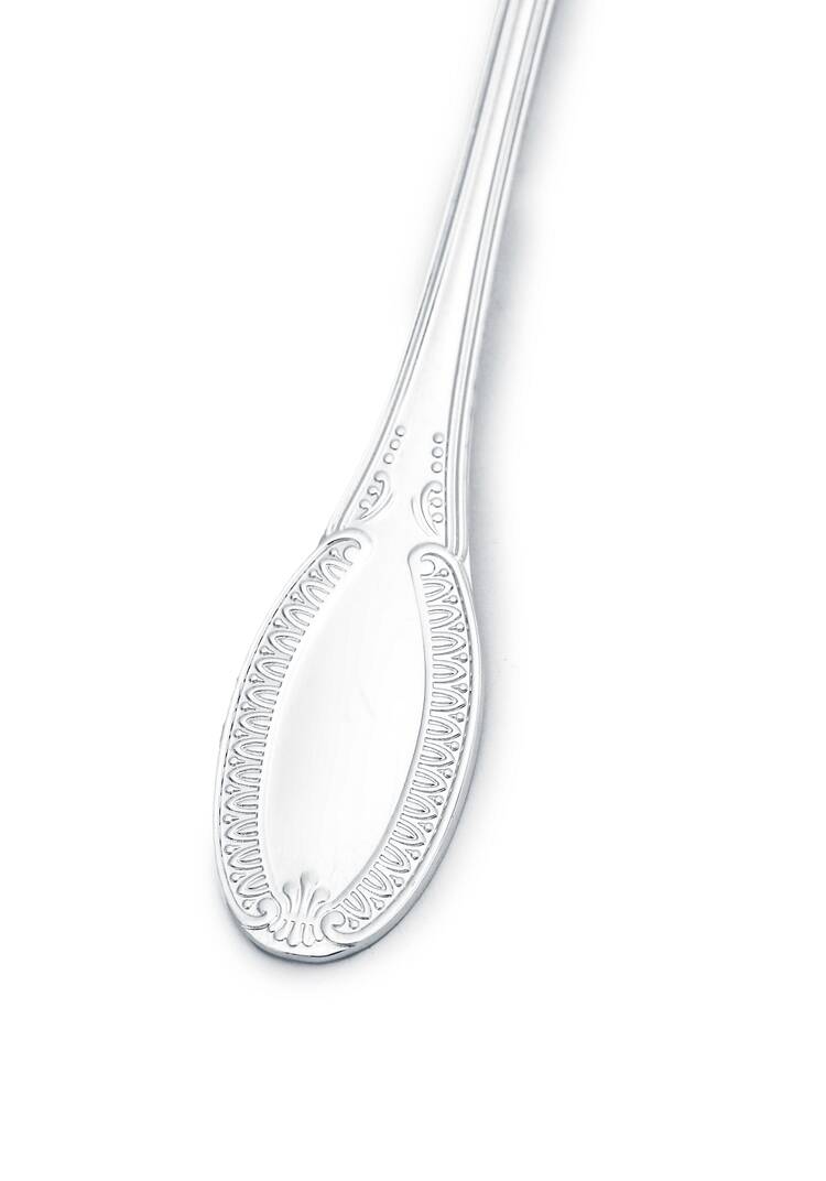 Серебряная кофейная ложка Император шир.  750, рис. 3