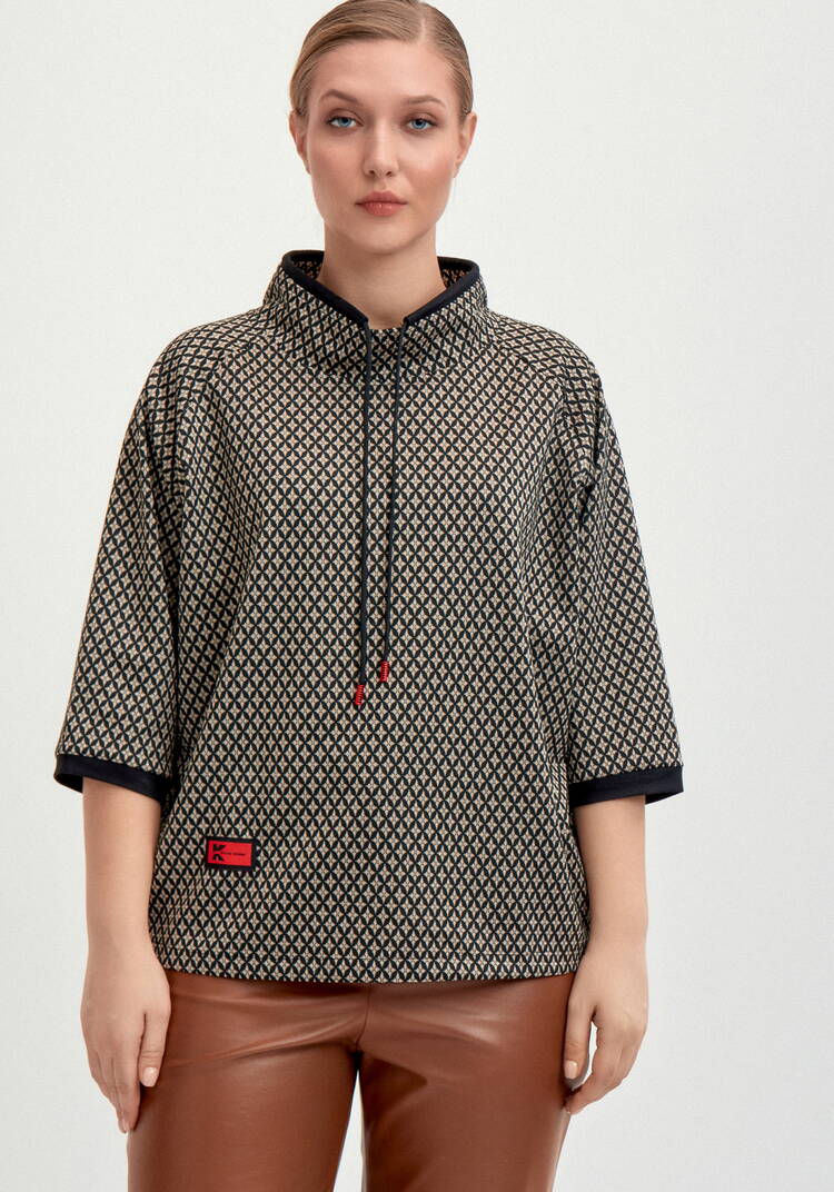 Блуза Макария шир.  750, рис. 4