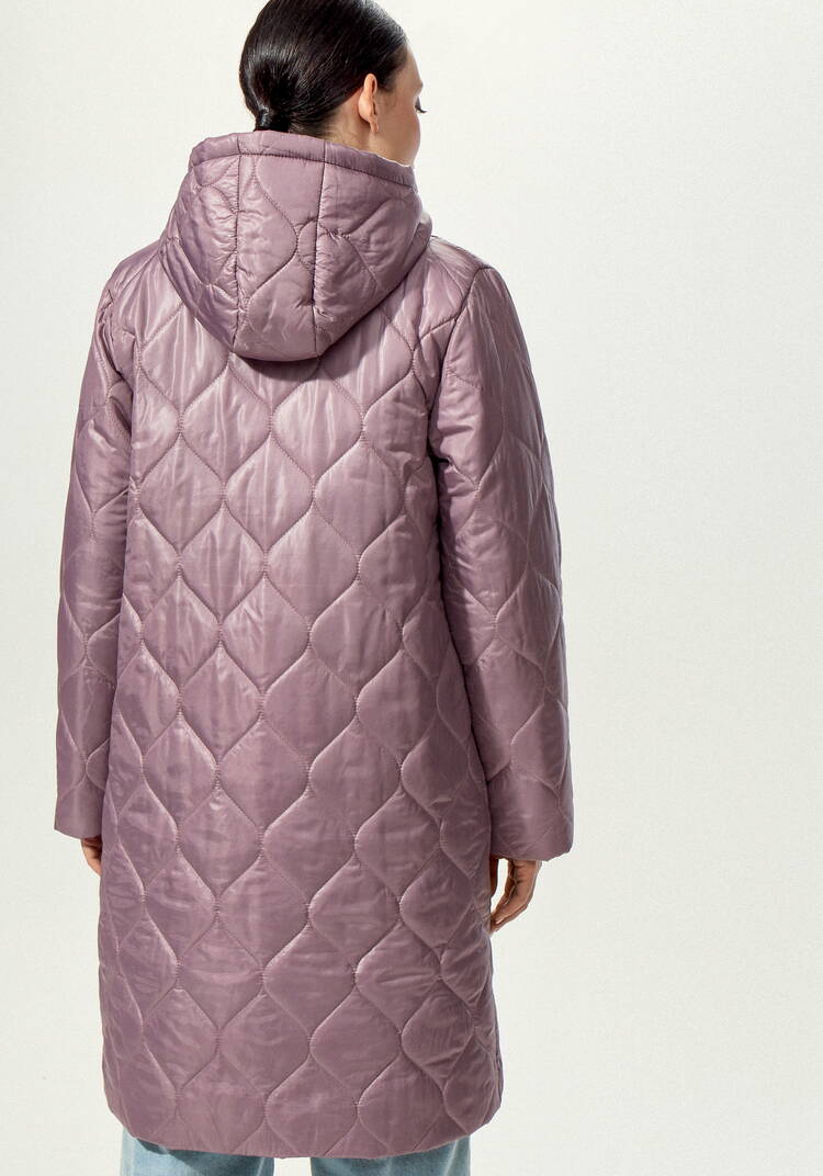 Куртка прямого кроя с капюшоном на молнии шир.  750, рис. 3