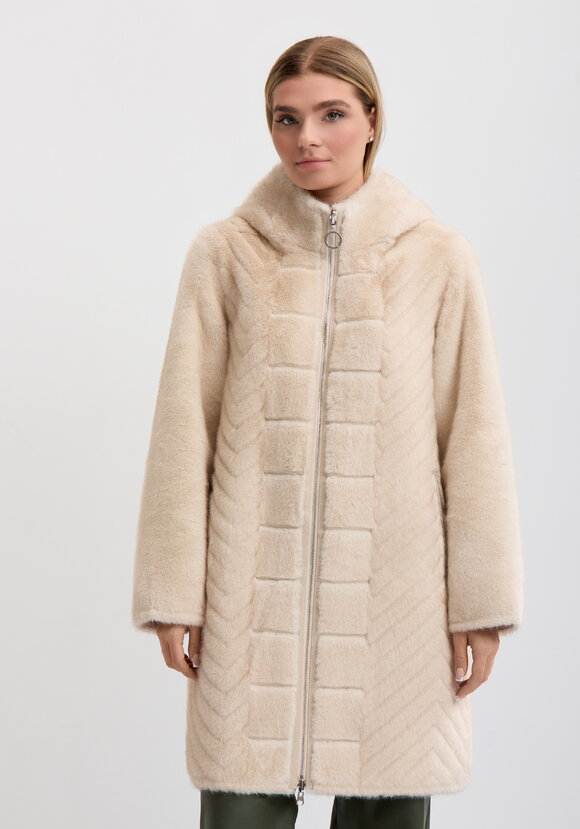 Шуба двухсторонняя Грейс шир.  580, рис. 5