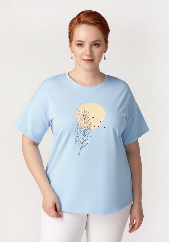 Футболка Базовая красота шир.  580, рис. 2