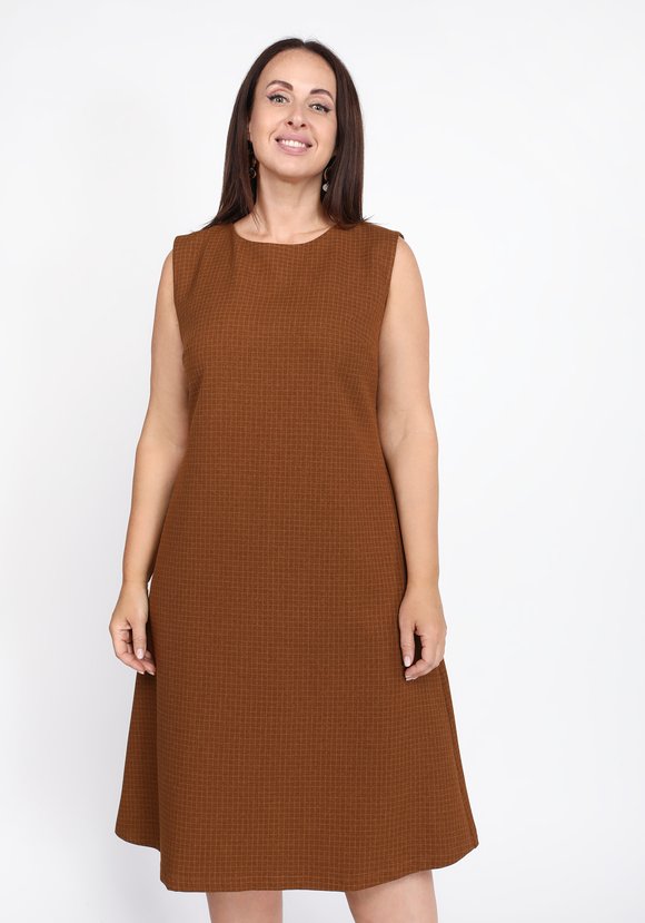 Платье с укороченным жакетом на запах шир.  580, рис. 7