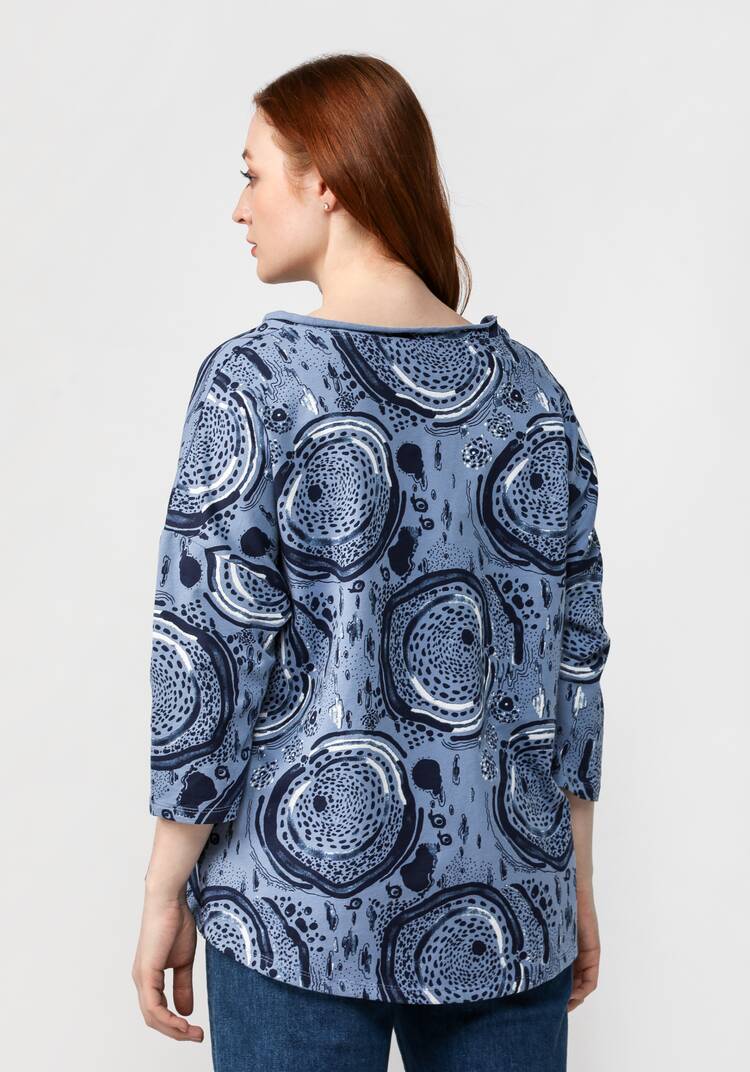 Джемпер с оригинальным орнаментом Моника шир.  750, рис. 10