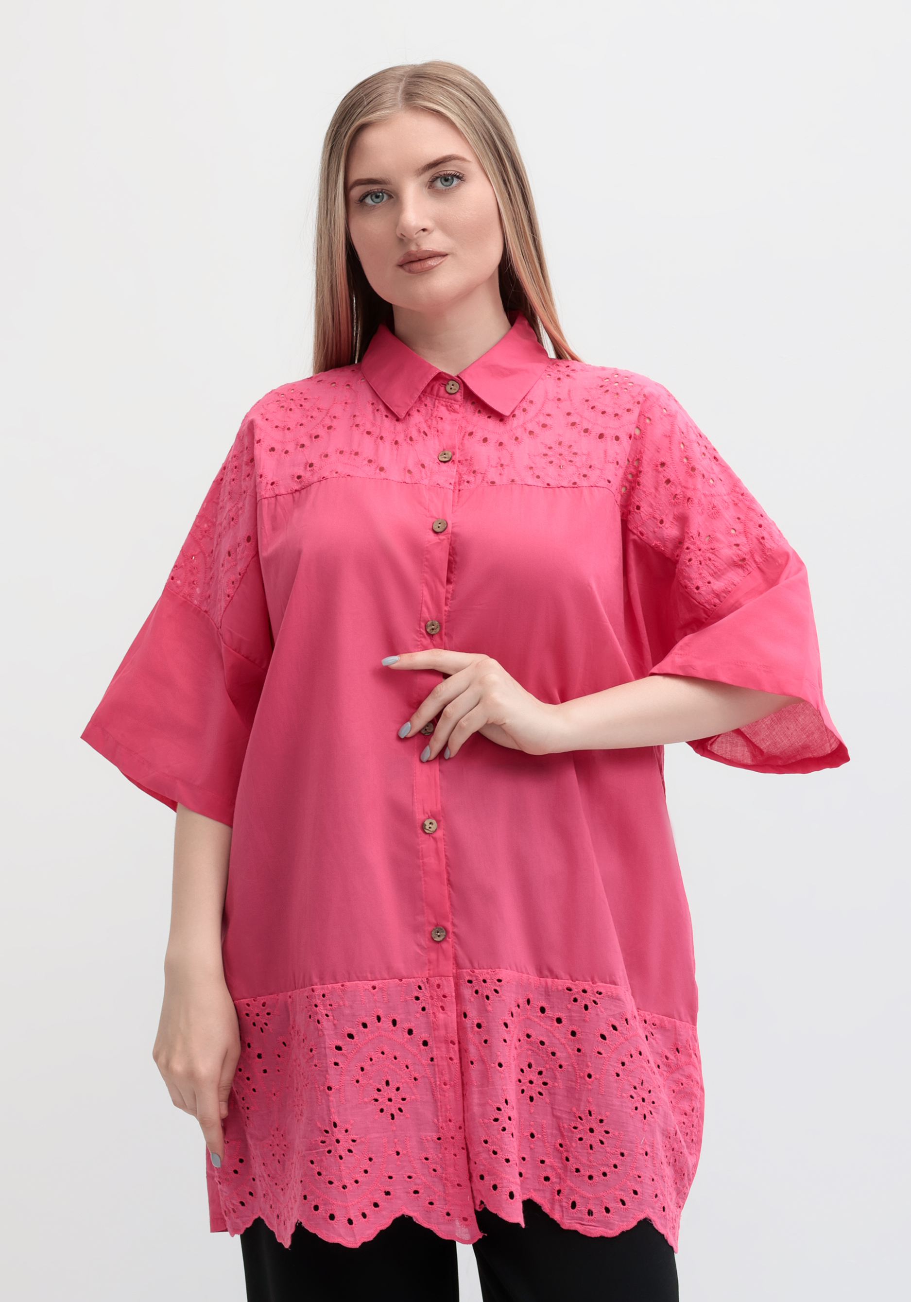 

Рубашка "Мария", Розовый