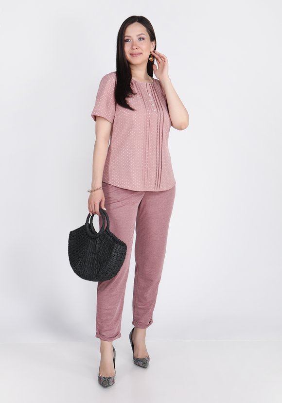 Блуза Яркое впечатление шир.  580, рис. 1