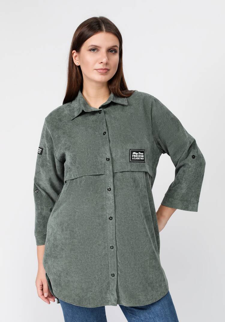 Рубашка вельветовая Гарсия шир.  750, рис. 33