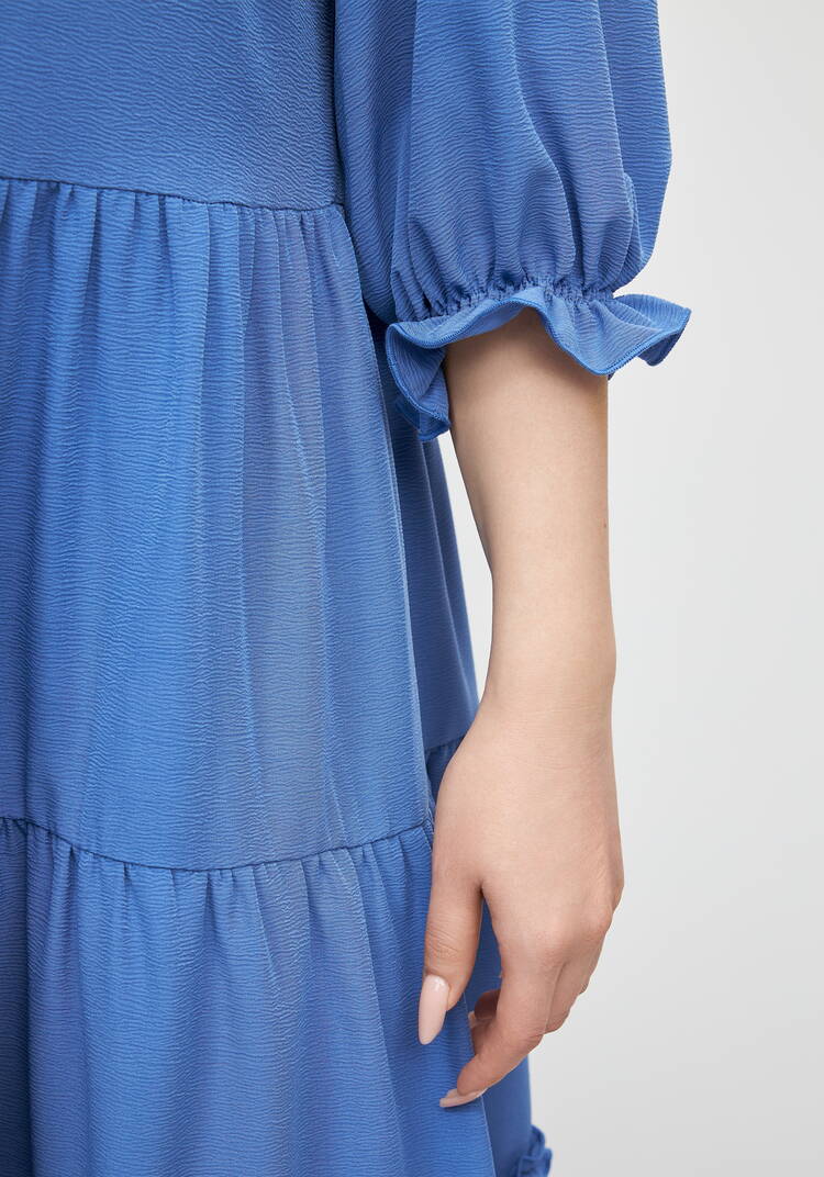 Платье однотонное Кристи шир.  750, рис. 5