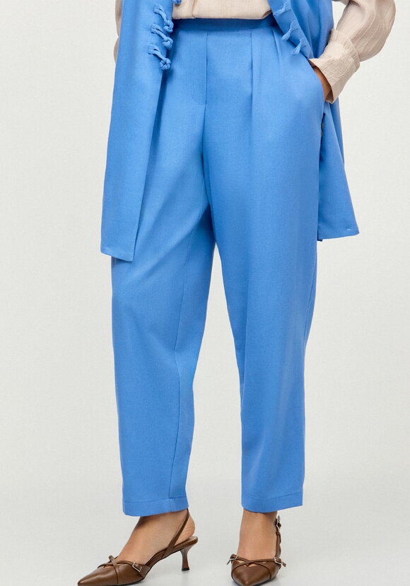 Брюки изо льна Литиция шир.  580, рис. 2