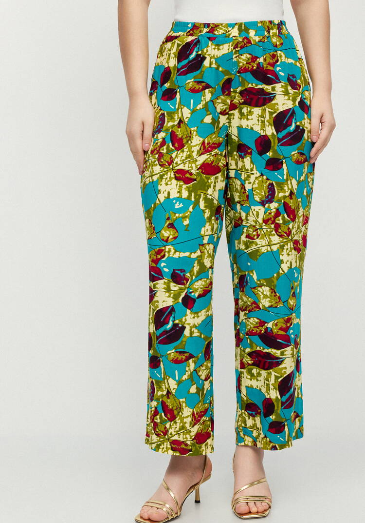 Брюки Калейдоскоп лепестков шир.  750, рис. 23