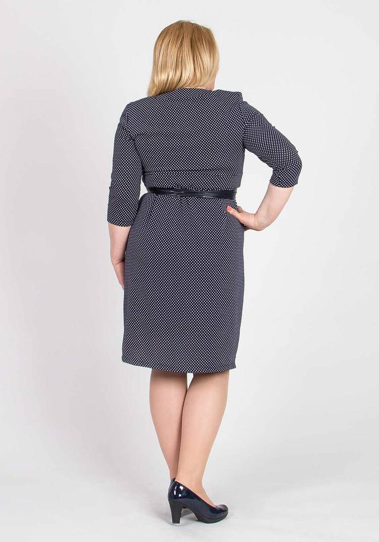 Платье с карманами и рукавом 7/8 шир.  750, рис. 19