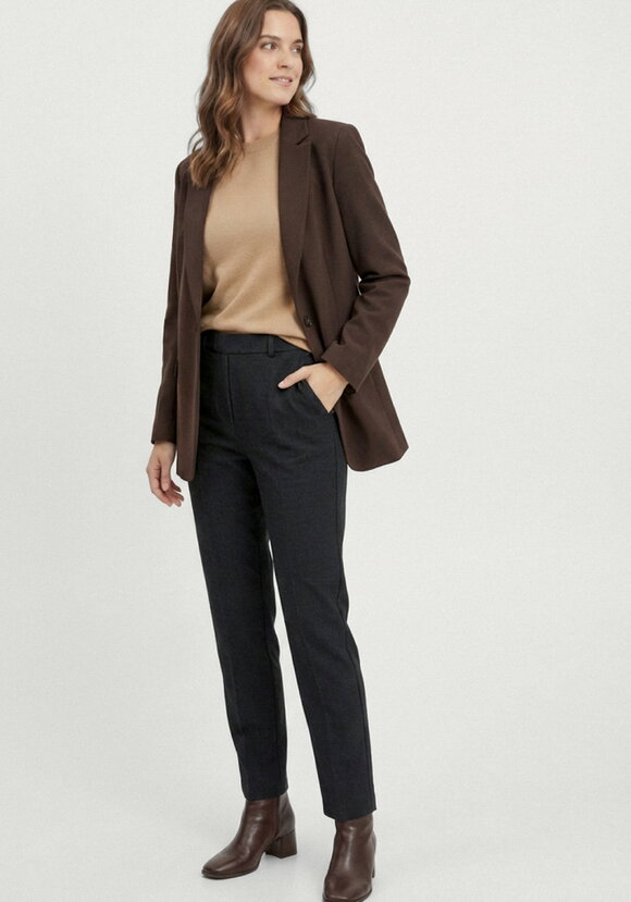 Брюки классические зауженные шир.  580, рис. 7