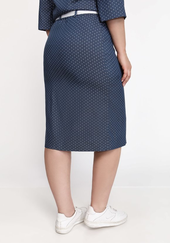 Юбка прямого силуэта на пуговицах шир.  580, рис. 10