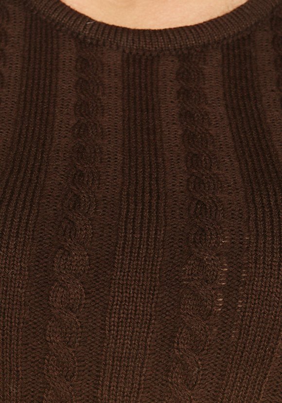 Платье прямое с вязкой косы шир.  580, рис. 20