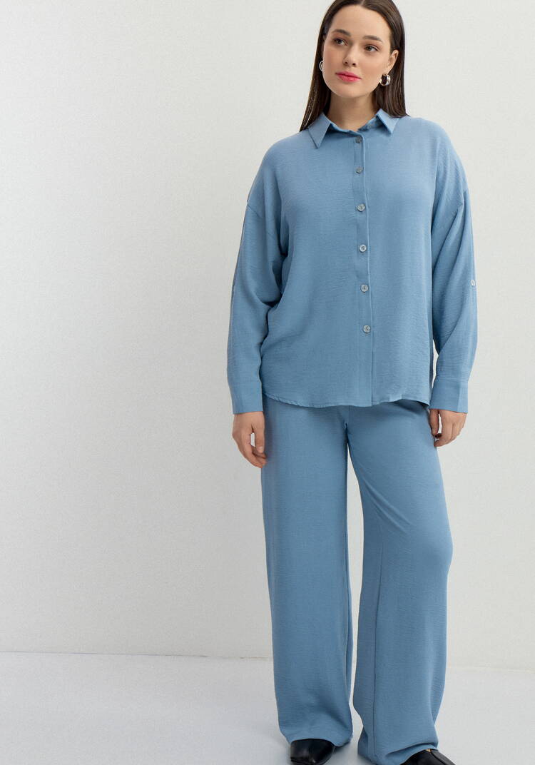 Брюки свободного кроя с боковыми карманами шир.  750, рис. 29