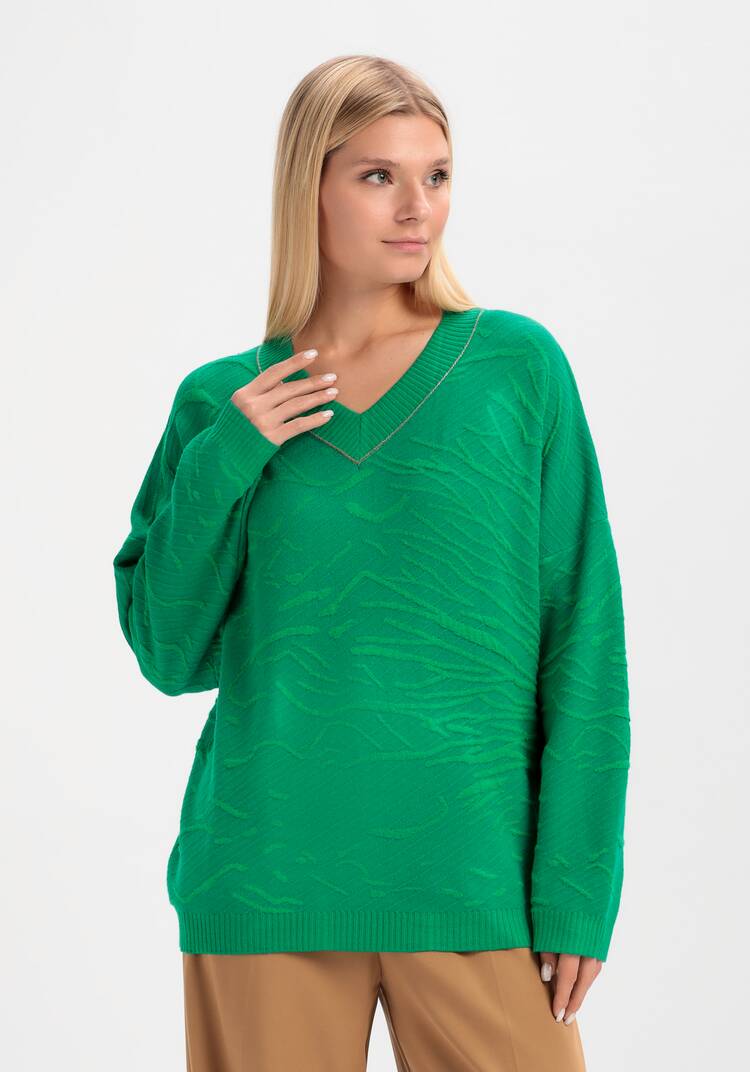 Джемпер Радость дня шир.  750, рис. 7