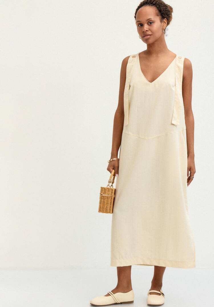 Сарафан изо льна шир.  750, рис. 8