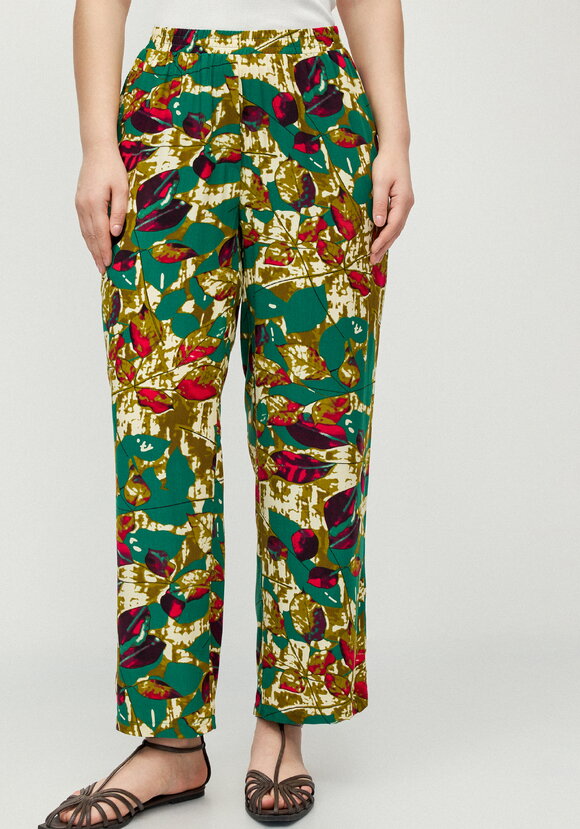 Брюки Калейдоскоп лепестков шир.  580, рис. 4