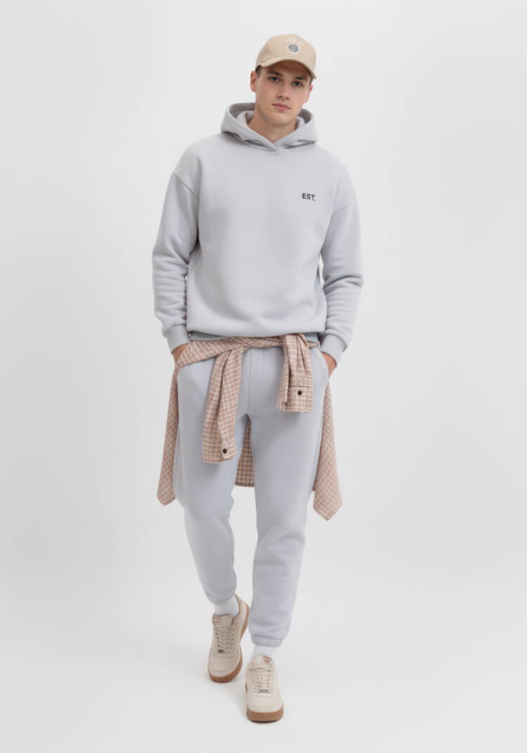 Брюки джоггеры на кулиске по талии шир.  750, рис. 18