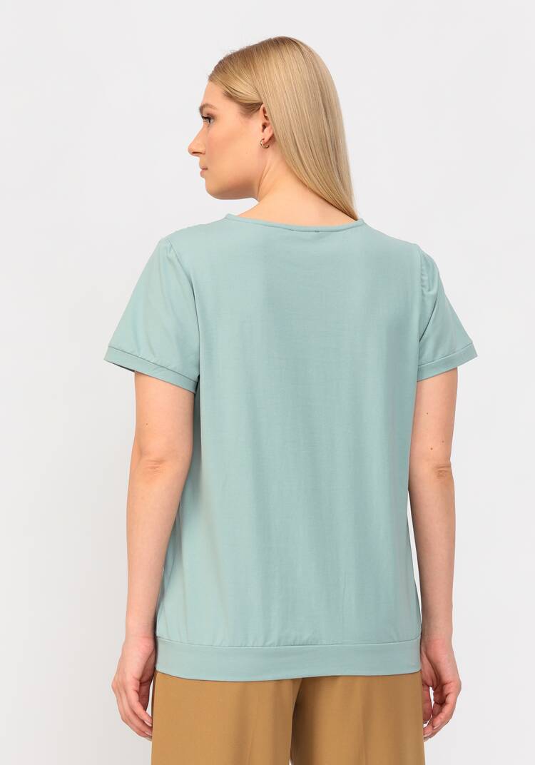 Блуза с кружевом Джульетта шир.  750, рис. 3