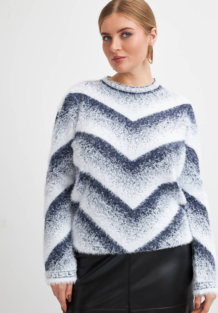 Туника с пушистым ворсом шир.  750, рис. 19