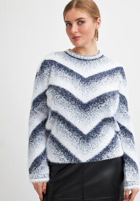 Туника с пушистым ворсом